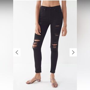 Levi 721 High Rise Skinny Jeans